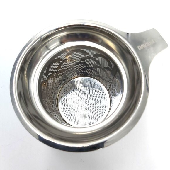 Davids Tea Nordic Mug Color Changing Lips Kiss Valentine Blue Infuser and Lid - Picture 3 of 12